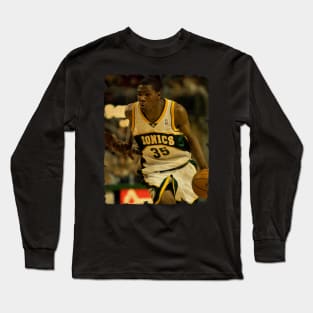 Kevin Durant - Vintage Design Of Basketball Long Sleeve T-Shirt